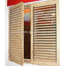 Aluminum louver window